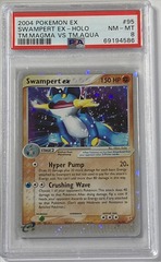 Swampert-EX - 95/95 - Rare Holo EX - PSA 8